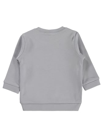 Civil Baby Hayvan Nakışlı 3-18 Ay Sweatshirt - Gri