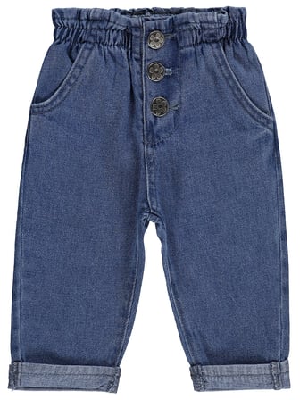 Civil Baby Duble Paça 6-18 Ay Pantolon - Mavi