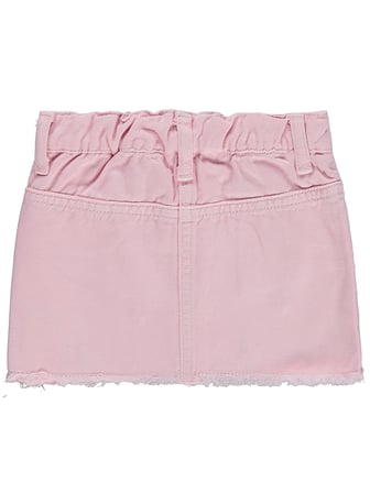 Civil Baby Çiçek Baskılı Denim 6-18 Ay Etek - Pembe