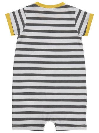 Civil Baby Taz Baskılı 6-18 Ay Tulum - Beyaz