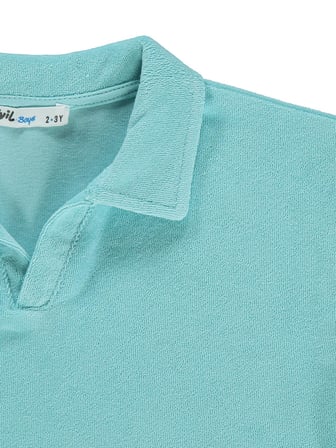 Civil Boys Polo Yaka 2-5 Yaş Tişört - Yeşil