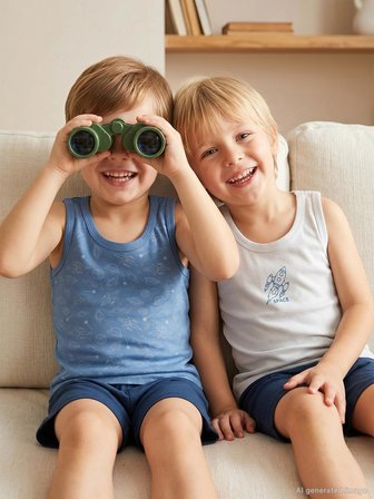 Civil Boys Rocket 2-10 Yaş Erkek Çocuk 2'li Atlet - Standart