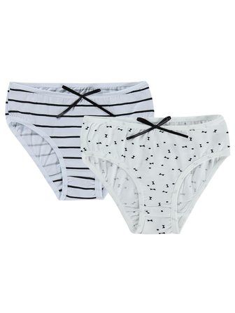 Civil Girls Fiyonk 2-10 Yaş Kız Çocuk 2'li Külot - Standart