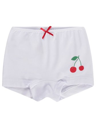Civil Girls Kız Çocuk Kiraz 2-10 Yaş 2'li Boxer - Standart