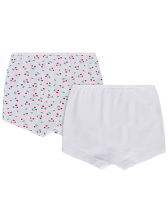 Civil Girls Kız Çocuk Kiraz 2-10 Yaş 2'li Boxer - Standart