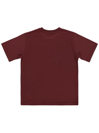 Civil Boys NY Skate Sprey Basklı 6-9 Yaş Tişört - Turuncu