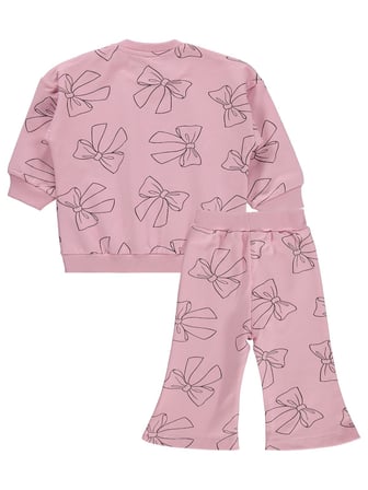 Civil Baby Fiyonk Empirme 6-18 Ay Takım - Pembe