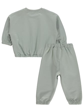 Civil Baby Karışık Fiyonk Baskılı 6-18 Ay Takım - Yeşil