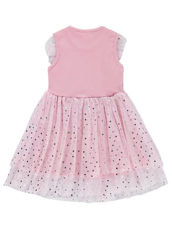Civil Baby Puanlı Tül 6-18 Ay Elbise - Pembe