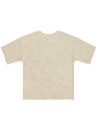 Civil Boys Basic Waffle 2-5 Yaş Tişört - Kahverengi
