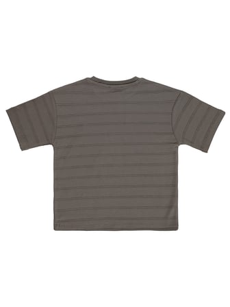 Civil Boys Basic Önü Cepli 2-5 Yaş Tişört - Kahverengi