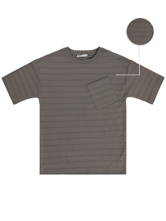 Civil Boys Basic Önü Cepli 10-13 Yaş Tişört - Kahverengi