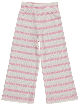 Civil Girls Bol Paça 6-9 Yaş Pantolon - Pembe