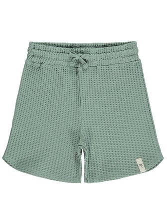 Civil Boys Basic Waffle 6-9 Yaş Şort - Yeşil