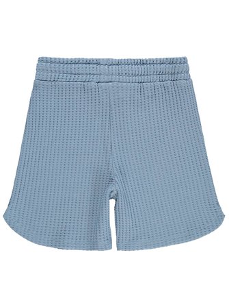 Civil Boys Basic Waffle 6-9 Yaş Şort - Mavi