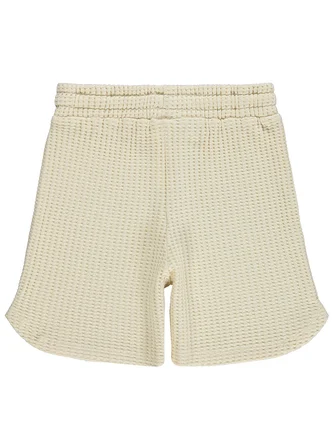 Civil Boys Basic Waffle 6-9 Yaş Şort - Kahverengi