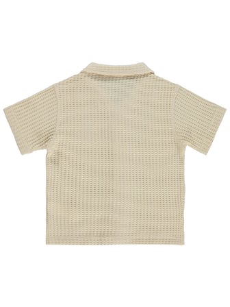 Civil Boys Basic Waffle 2-5 Yaş Gömlek - Kahverengi