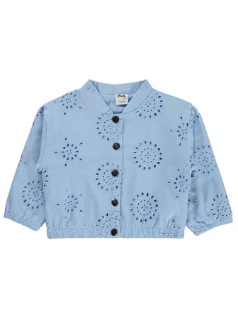 Civil Baby Fistolu Kanvas Oversize 6-18 Ay Ceket - Mavi
