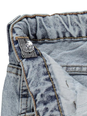 Civil Boys Erkek Çocuk Yan Cepli Baggy Kalıp 6-9 Yaş Pantolon Kot - Mavi