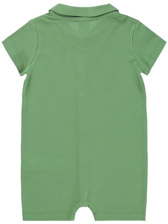 B26Y098 Civil Baby Dinozor Nakışlı 6-18 Ay Tulum - Haki