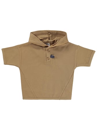 Civil Baby Kapüşonlu 6-18 Ay Takım - Kahverengi