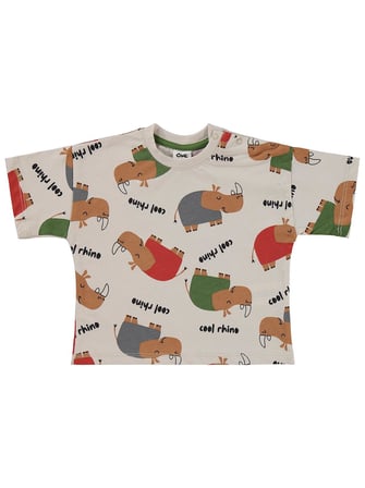 Civil Baby Rhino Empirme 6-18 Ay Takım - Bej