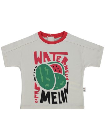 Civil Baby Watermelon Baskılı 6-18 Ay Tişört - Bej