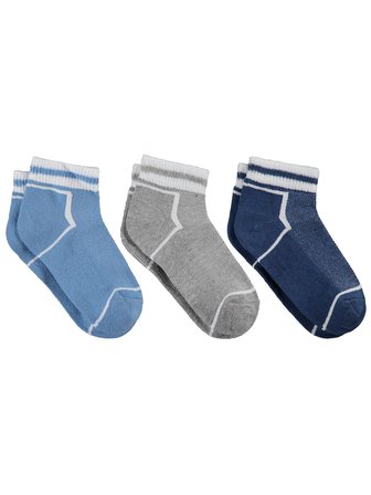 Civil Boys Basic Lakost Derbili 3'lü 2-12 Yaş Erkek Çocuk Patik Çorap - Standart