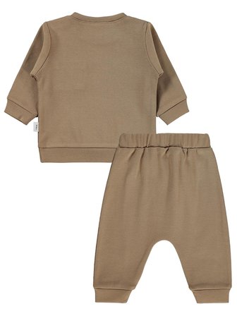 Civil Baby Süs Etiketli 2'Li Takım 6-18 Ay Takım - Kahverengi