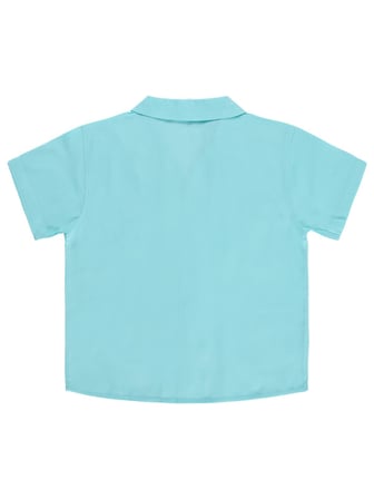 Civil Boys Basic Tatil Yaka 10-13 Yaş Gömlek - Yeşil