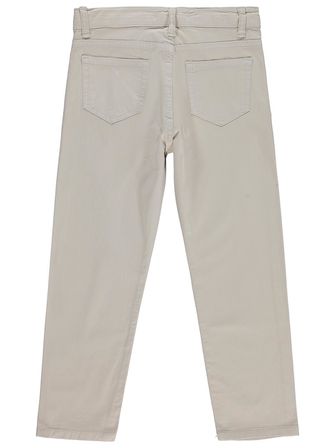 Civil Boys Erkek Çocuk 5 Cep Basic 10-13 Yaş Pantolon - Koyu Taş Rengi