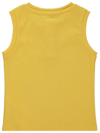 Civil Boys Basic Sıfır Kol 2-5 Yaş Tişört - Hardal