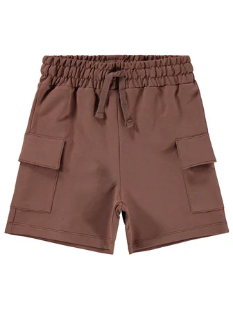 Civil Boys Basic Kargo Cepli  2-5 Yaş Kapri - Kahverengi