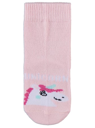 Civil Baby Unicorn 3'lü 6- Bebek Kız Çorap Set - Standart