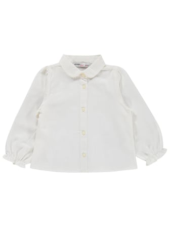 Civil Girls Pantolon Ceket Nakışlı 3 Lü 2-5 Yaş Takım - Pudra