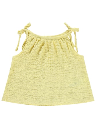 K26Y289-1 Civil Girls Fiyoklu 2-5 Yaş Takım - Sarı