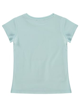 Civil Girls Denizkızı Baskılı 6-9 Yaş Tişört - Yeşil