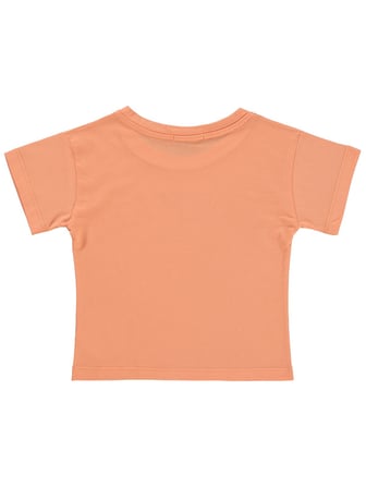 Civil Girls Mermaid Baskılı 2-5 Yaş Tişört - Pudra