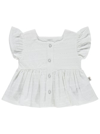 Civil Baby Brodeli Şortlu 6-18 Ay Takım - Ekru