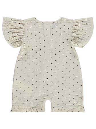 Civil Baby Puan Empirme 6-18 Ay Patiksiz Tulum - Bej