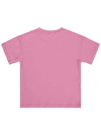 Civil Girls Paris Baskılı 6-9 Yaş Tişört - Pembe