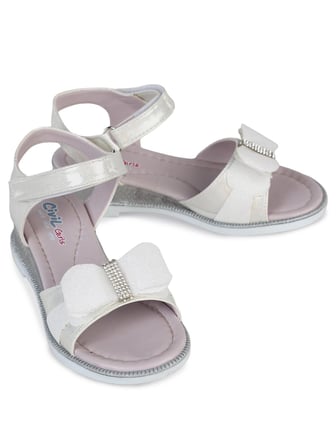 Civil Girls Fiyonk Aksesuarlı 31- Sandalet - Gri