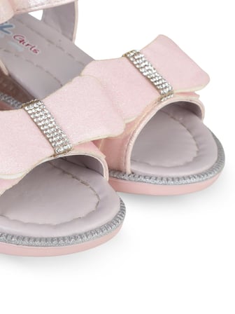 Civil Girls Fiyonk Aksesuarlı 26- Sandalet - Pudra