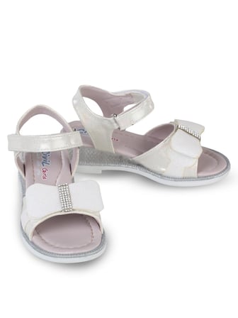 Civil Girls Fiyonk Aksesuarlı 26- Sandalet - Gri