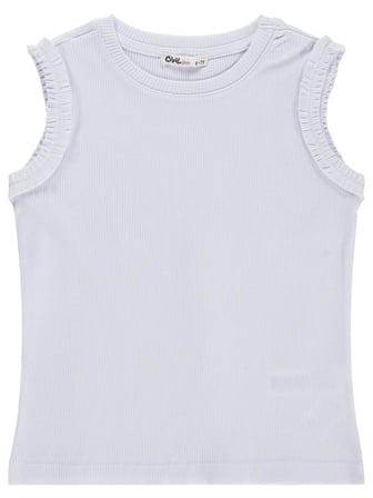Civil Girls Kaşkorse 6-9 Yaş Tişört - Beyaz