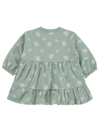 Civil Baby Çiçek Empirme Basic 6-18 Ay Elbise - Haki
