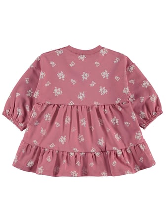 Civil Baby Çiçek Empirme Basic 6-18 Ay Elbise - Pembe
