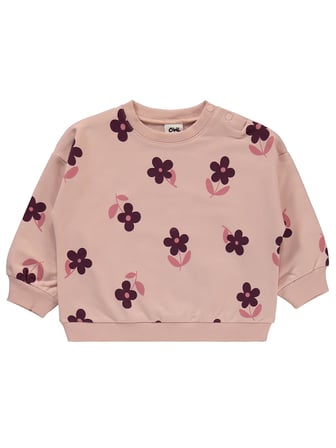 Civil Baby Çiçek Empirme Basic 6-18 Ay Takım - Pembe