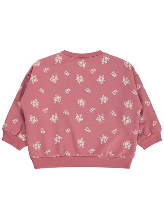 Civil Baby Çiçek Empirme Basic 6-18 Ay Sweatshirt - Pembe