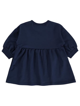 Civil Baby Çiçek Nakışlı Basic 6-18 Ay Elbise - Lacivert